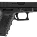 8035 Glock UI2350203 G23 Gen3 Compact 40 S&W 13+1 4.02" Black Polygonal Rifled Barrel, Matte Black Serrated Slide, Black Polymer Frame w/Picatinny Rail, Black Textured Finger Grooved Polymer Grip, USA Made