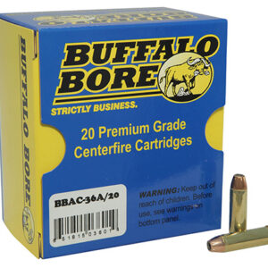 Buffalo Bore Ammunition 8G Buffalo-Barnes Strictly Business 45-70 Gov 350 gr Barnes TSX Flat Nose Lead Free 20 Per Box/ 12 Case