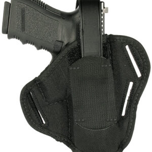 Blackhawk 40PC05BK Pancake  OWB Size 05 Black Cordura Nylon Belt Slide Fits Large Semi-Auto Fits 3.75-4.50" Barrel Ambidextrous