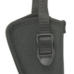 82066 1 Blackhawk 73NH09BKL Hip OWB Size 09 Black Cordura Nylon Belt Slide Fits Small Frame 5rd Revolver with Hammer Spur Fits 2" Barrel Left Hand