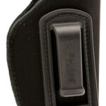 8313 Bulldog DIP1 Deluxe IWB Black Suede Like Belt Clip Fits Ruger LCP Right Hand