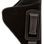 8315 Bulldog DIP224 Deluxe IWB Black Suede Like Belt Clip Fits S&W J Frame/Taurus 85/2-2.50" Barrel Right Hand