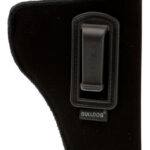 8318 Bulldog DIP12 Deluxe IWB Black Suede Like Belt Clip Fits Taurus Judge/3-4" Barrel Right Hand