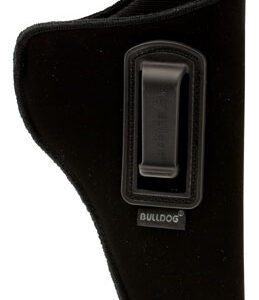Bulldog DIP12 Deluxe  IWB Black Suede Like Belt Clip Fits Taurus Judge/3-4" Barrel Right Hand