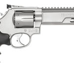 83444 Smith & Wesson 170319 Model 686 Performance Center Competitor 357 Mag or 38 S&W Spl +P Stainless Steel 6" Weighted Barrel & 6rd Cylinder , Matte Silver Stainless Steel N-Frame , Hogue Synthetic Grip