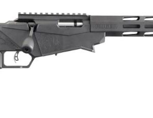 Ruger Precision Rimfire .22 WMR rifle with 18-inch threaded barrel and adjustable Quick-Fit stock