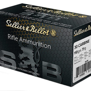 Sellier & Bellot SB30B Rifle  30 Carbine 110 gr Soft Point 50 Per Box/ 20 Case