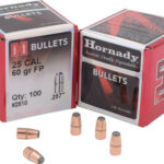 86645 Hornady 2510 Traditional Varmint 25 Cal .257 60 gr Flat Point 100 Per Box/ 40 Case