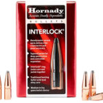 86649 Hornady 2552 InterLock 25 Cal .257 117 gr Boat Tail Spire Point 100 Per Box/ 25 Case