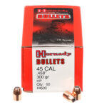 86698 Hornady 4500 InterLock 45 Cal .458 300 gr Hollow Point 50 Per Box/ 15 Case