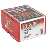 86733 Hornady 44100 XTP 44 Cal .430 200 gr Hollow Point 100 Per Box/ 15 Case