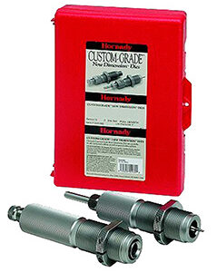 Hornady 546366 Custom Grade Series I 2 Die Set for 303 British Includes Sizing Seater