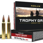 88245 Nosler 60126 Trophy Grade Long-Range 300 Win Mag 190 gr Nosler Spitzer AccuBond Long Range 20 Per Box/ 10 Case