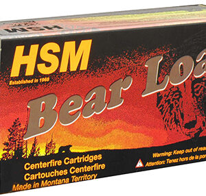 HSM 35718N Bear Load  357 Mag 180 gr Lead Round Nose Flat Point 50 Per Box/10 Case