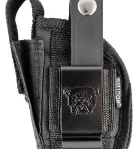 Bulldog FSN19SC Extreme  OWB Black Nylon Belt Loop/Clip Fits S&W Bodyguard Fits 2" Barrel Ambidextrous