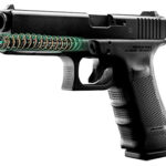 90165 LaserMax LMSG417G Green Guide Rod Laser for Glock 17/34 Gen 4 Black