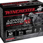 90324 Winchester Ammo STLB12L5 Long Beard XR Shot-Lok 12 Gauge 3.50" 2 oz 5 Shot 10 Per Box/ 10 Case