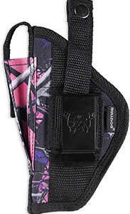 Bulldog FSN20MDG Extreme  OWB Muddy Girl Camo Nylon Belt Loop/Clip Fits Ruger LC9 Fits 2-3" Barrel Ambidextrous