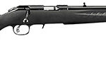 93668 Ruger 8322 American Rimfire Full Size 22 WMR 9+1 18" Satin Blued Threaded Barrel, Satin Blued Drilled & Tapped Steel Receiver, Black Synthetic Adjustable Stock, Right Hand