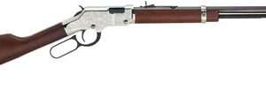 Henry Repeating Arms Silver Eagle .17 HMR lever-action rifle 20in octagon barrel walnut stock
