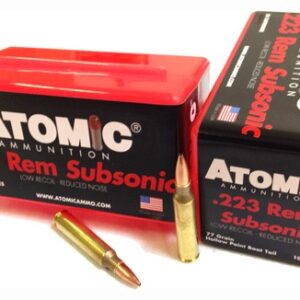 ATOMIC 223 REM SUBSONIC 77GR