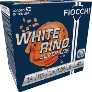 FIOCCHI 12GA 2.75" #8 1-1/8OZ