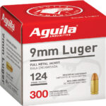 A1E092108 AGUILA 9MM LUGER 124GR FMJ-RN