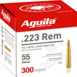 A1E223108 AGUILA 223 REM 55GR FMJ