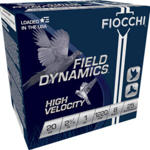 FIOCCHI 20GA 2.75" 1220FPS