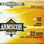 A50157 ARMSCOR 22 WMR 40GR JHP