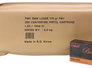 PMC AMMO 9MM LUGER 115GR.