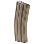 AB30223SSDEB 1 ASC AR Family Rifle Magazine Black Follower Dark Earth Stainless Steel .223 Remington 30/rd