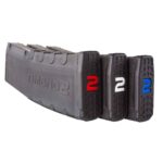 AD3PACK556BLK30 Amend2 AR-15 Rifle Magazine With Red White and Blue Internals - Black 30/rd 3/pk