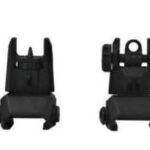 AKATISIGHTSETP ATI Tactical Flip Up Front & Rear Back Up Sight - Polymer