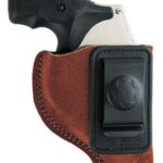 BI10378 Bianchi Model 6 Waistband Holster - S&W 15 19 686 K/L Frame 4" Right Hand Rust Suede