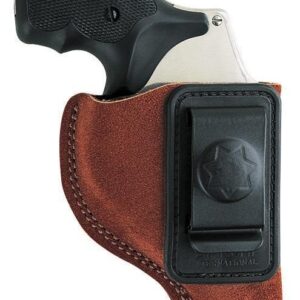 Bianchi Model 6 Waistband Holster - S&W 15 19 686 K/L Frame 4" Right Hand Rust Suede