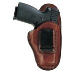 BI19224 3 Bianchi Model 100 Professional Holster for Colt Gov't 380 in Tan Right Hand