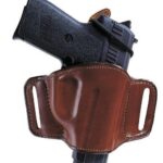 BI19255 Bianchi Model 105 Minimalist with Slots for Glock 17 19 20 21 Left Hand Plain Tan