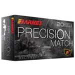 BX30848 Barnes Precision Match Rifle Ammunition 5.56mm 85 gr OTM 20/ct