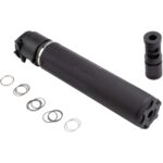 CA38CA48B 1 CMMG Defcan 762 Direct Thread Suppressor .308 Win 1-3/8x24 Black with 5/8x24 Muzzle Brake