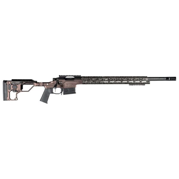 CQ8010301300 Christensen Arms Modern Precision Rifle 6.5 PRC 5rd Magazine 24" Carbon Fiber Barrel Black Desert Brown Stock