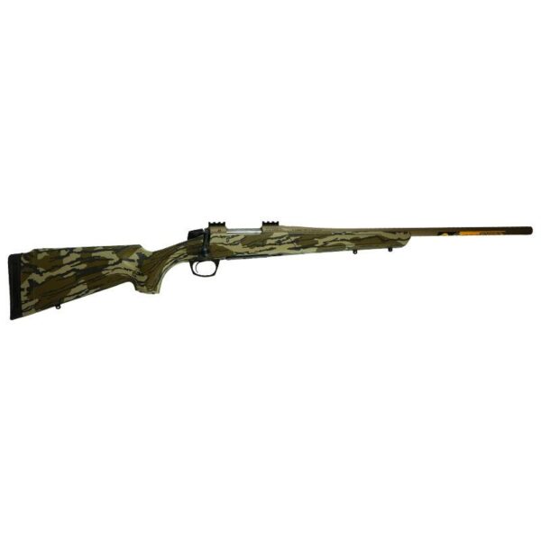 CVCR6951C 1 CVA Cascade Rifle 6.5 Creedmoor 4rd Magazine 22" FDE Barrel Mossy Oak Bottomland Stock