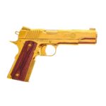 DF1911GTN 1 Standard Manufacturing Standard 1911 Handgun .45 ACP 7rd Magazine 5" Barrel TiN Gold