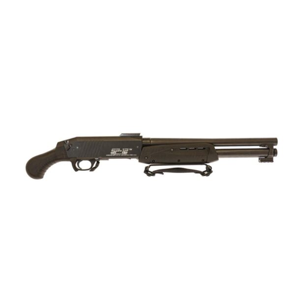 DFSP12COMPACTPRO 1 Standard Manufacturing SP-12 Compact Pro Shotgun 12 ga 3" Chamber 5rd Magazine 14.5" Barrel Brown