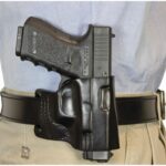 DI115BA 1 1 DeSantis E-GAT Slide Holster for Glock 43 Black RH