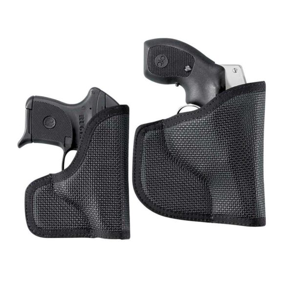 DIN38BJ 1 Desantis The Nemesis N38 Holster for Glock 42/43 with Streamlight TLR-6 Black Ambi