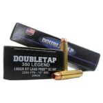 DT350L140X Double Tap DT Lead Free Rifle Ammunition 350 Legend 140gr SC-HP 2285 fps 20/ct