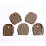 DWVTMFP001BN 1 TangoDown Vickers Tactical Magazine Floor Plates for Glock 5pk Tan