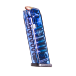 EHGLK17BLU Elite Tactical Systems (ETS) Handgun Magazine Blue for Glock 17/18/19/19x/26/34/45 Gen 1-5 9mm Luger 17/rd