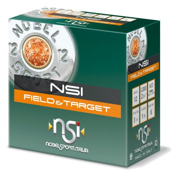 EPANS1675 Nobel Sport Field & Target Shotshells 16 ga 2-3/4" 1-1/16 oz 1330 fps #7.5 25/ct